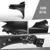 G-PLUS Front Left Driver Side Fender Compatible with Buick Encore GX Preferred 2020-2024 Fit Buick Encore GX (submodel: Essence, Select) 2020-2023 42766486, 42733024, GM1240419 Black