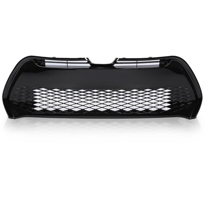 G-PLUS Front Bumper Grill Compatible with Toyota Corolla SE XSE 2017 2018 2019 Black Lower Grille Replacement for 5311202740, ‎TO1036178