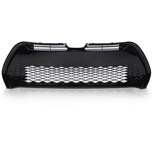 G-PLUS Front Bumper Grill Compatible with Toyota Corolla SE XSE 2017 2018 2019 Black Lower Grille Replacement for 5311202740, ‎TO1036178