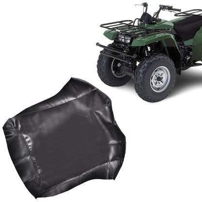 G-PLUS Leather Seat Cover, Motorcycle Seatcover Seat Protector Replacement Fit 1987-2001 Yamaha Big Bear 350 Black
