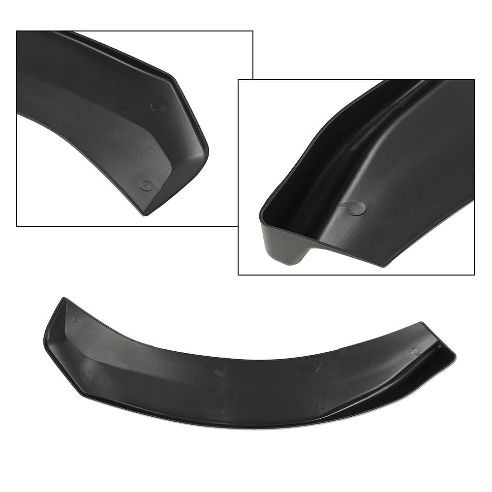 G-PLUS Universal Front Bumper Lip Splitter Diffuser Polyurethane Winglet Type-2 Aero