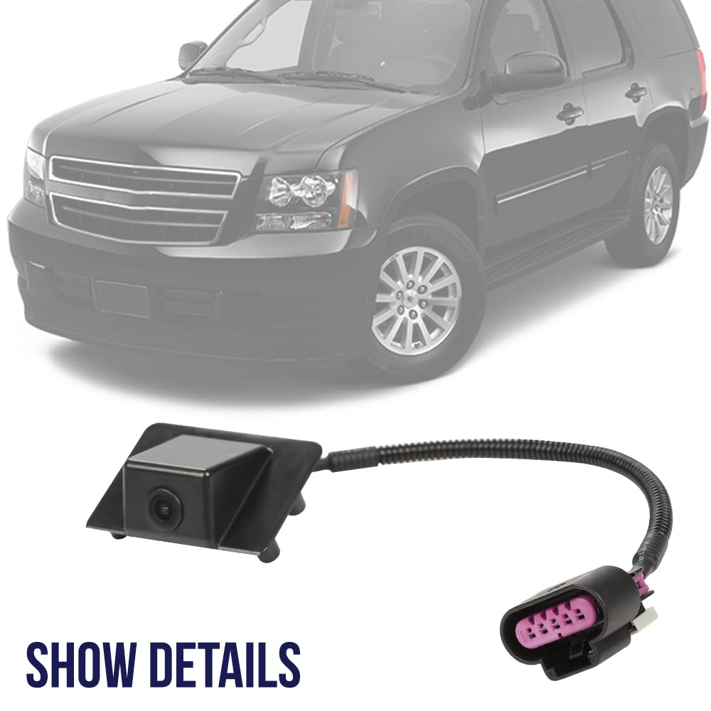 G-PLUS Car Park Backup Camera Compatible with Chevy Suburban Tahoe/GMC Yukon/Cadillac Escalade, Rear View Reverse Camera GM1960104 15173619