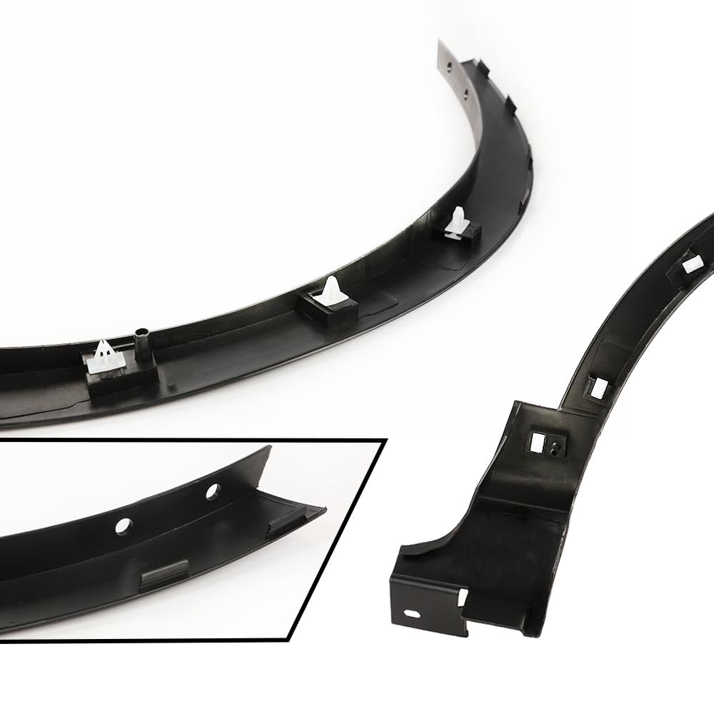 G-PLUS Front Left & Front Right Fender Flares Compatible with Ford Escape 2013-2017 Wheel Cover Protector, Wheel Well Arch Opening Molding Flares CJ5Z-16268-AB