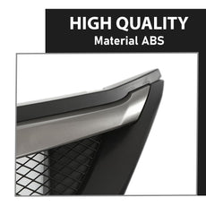G-PLUS Front Bumper Grille Assembly for Subaru Impreza WRX STI 2008-2010 ABS Close-up View