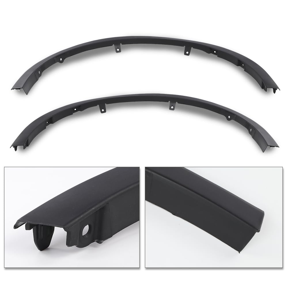 G-PLUS Fender Trim Set Front Wheel Opening Molding Compatible with Toyota CHR 2018-2022 Front Driver and Passenger Side 75601F4010 75602F4010 TO1291115 TO1290115
