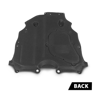 G-PLUS 1PC Black Rear Engine Splash Shields Compatible with Toyota Sienna Woodland Edition 2022 Toyota Sienna 2021-2022 TO1228283, 5142008030, 51420-08030, 51420 08030