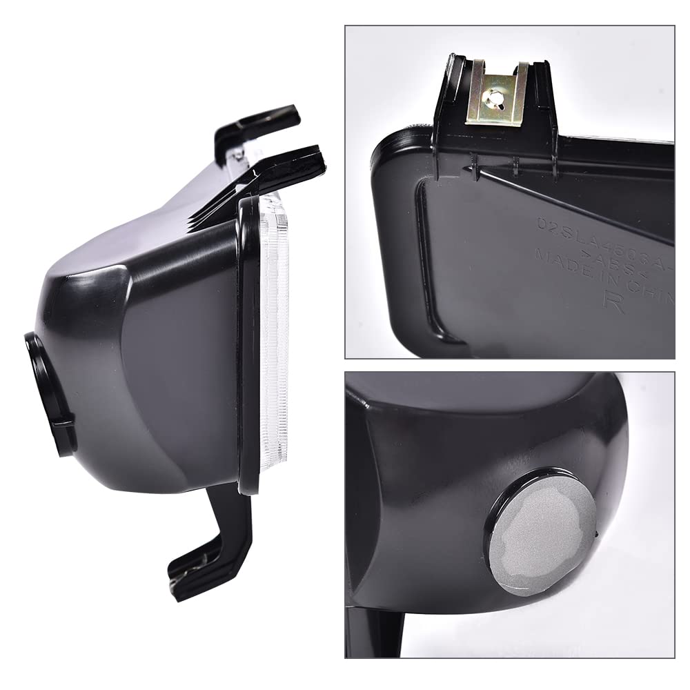 G-PLUS Front Turn Signal Light Assembly Compatible with 1981-1982 Chevy Suburban Fit Chevy Blazer PU Fit GMC Jimmy Suburban PU Driver Left Passenger Right Side Clear Lens Turning Signal Lights