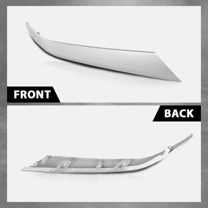 G-PLUS Front Bumper Trims Compatible with Hyundai Santa Fe SEL Plus 2019,Fit Hyundai Santa Fe (submodel: Essential, Limited, Luxury, Preferred, Preferred Turbo, SE, SEL, Ultimate) 2019-2020 Chrome