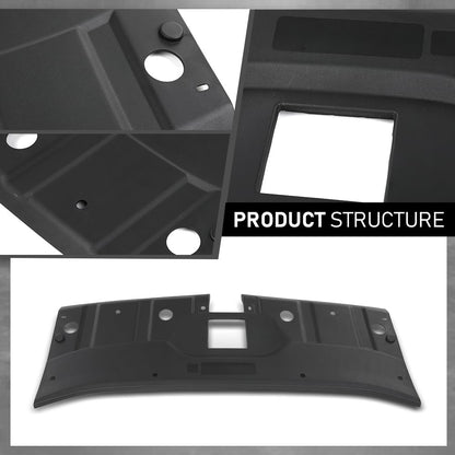 G-PLUS Radiator Cover Closeout Panel, Compatible with Jeep Grand Cherokee 2021-2023, 68374964AC, 68374964AB
