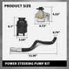 G-PLUS Power Steering Pump Kit Compatible with BMW E46 325Ci 325i 330Ci 330i 2000-2005, Fit LUK LF-20 (ID: LF 20) Power Steering Pumps Only