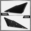 G-PLUS Rear Quarter Moldings Left and Right Side Compatible with Toyota Prius 2016-2021 62505-47012 62506-47012 Glossy Black