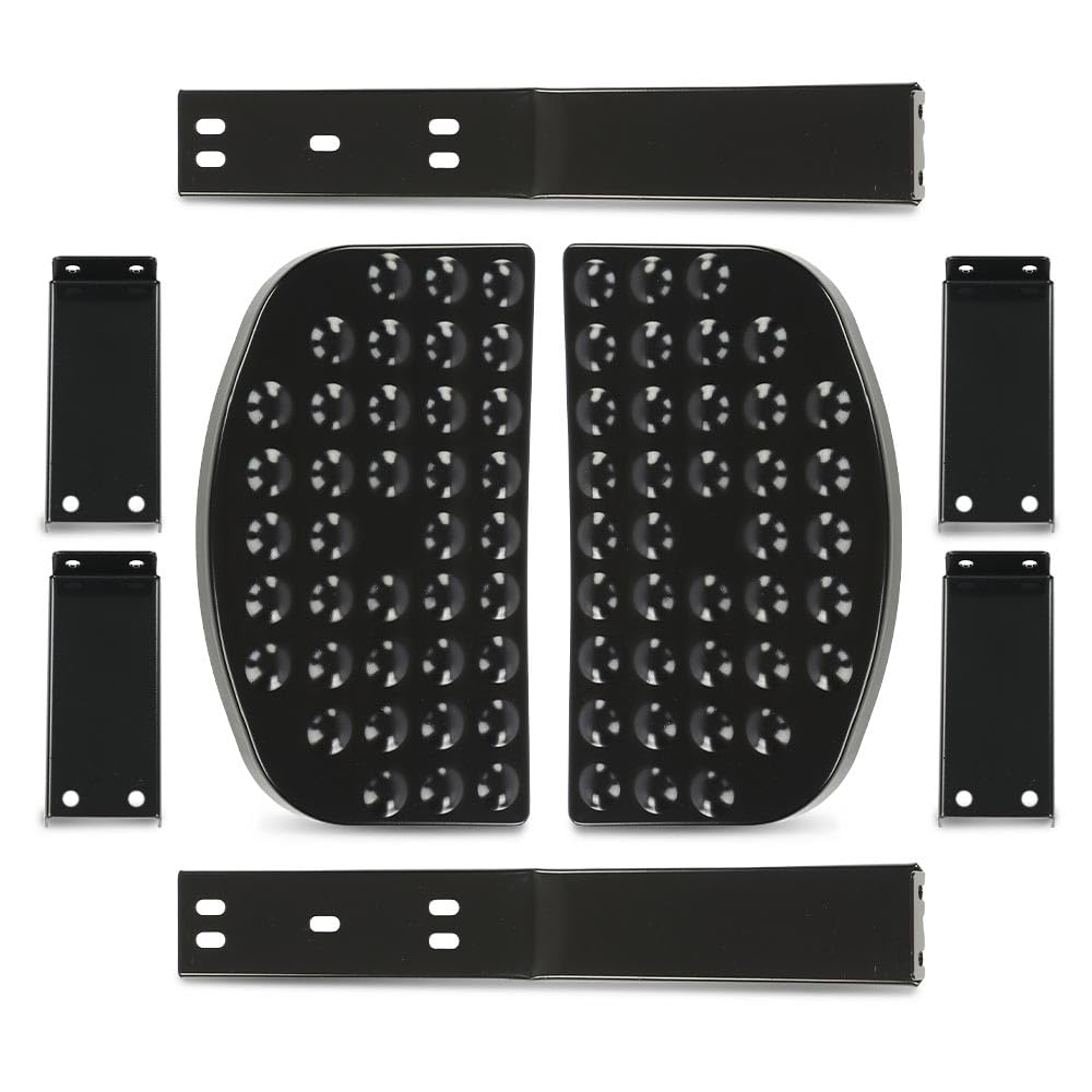 G-PLUS Side Step Kit Compatible with Willys CJ2A CJ3A CJ3B M38 CJ5 Jeeps