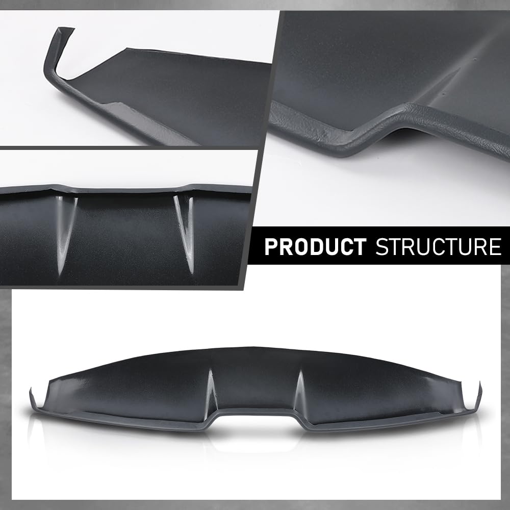 G-PLUS Dash Cover Compatible with Ford Mustang Base Model 2005-2009 Dark Gray