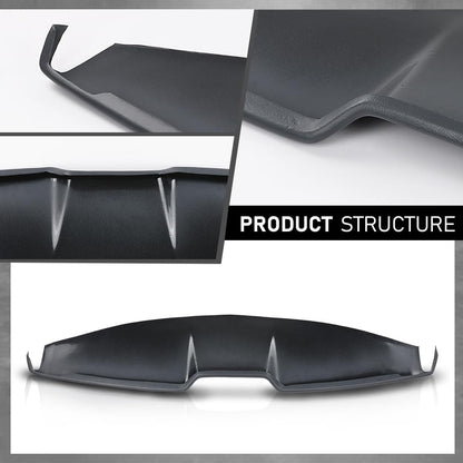 G-PLUS Dash Cover Compatible with Ford Mustang Base Model 2005-2009 Dark Gray
