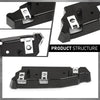 G-PLUS Front Left Bumper Bracket, Compatible with Lincoln MKX (submodel: Black Label, Premiere, Reserve, Select) 2016-2018, Driver Side, FA1Z17C947B, FO1042149