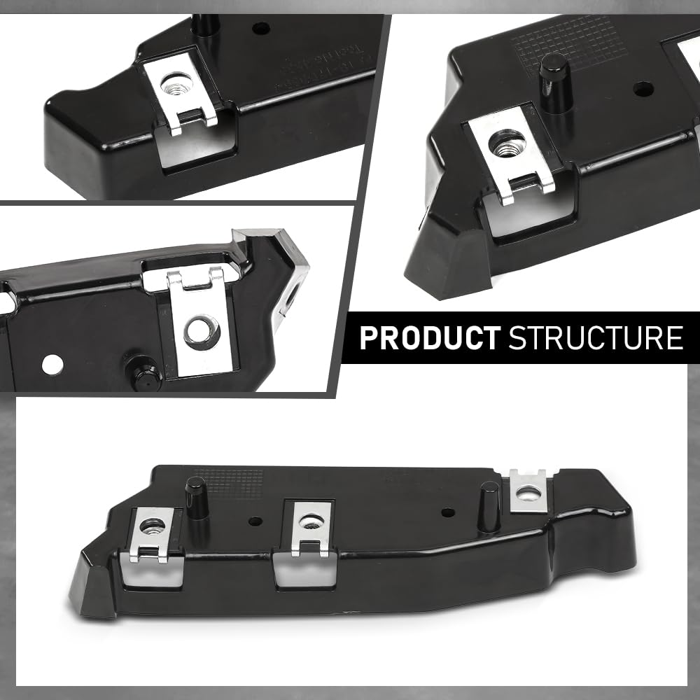 G-PLUS Front Left Bumper Bracket, Compatible with Lincoln MKX (submodel: Black Label, Premiere, Reserve, Select) 2016-2018, Driver Side, FA1Z17C947B, FO1042149