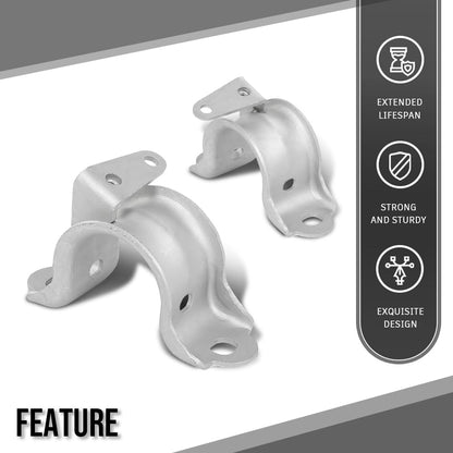 G-PLUS Front Stabilizer Buckle Balance Bar Bracket Set Compatible with Tesla Model 3 2017-2023 Fit Tesla Model Y 2020-2023 1188383-00-A, 1188383 00 A Silver