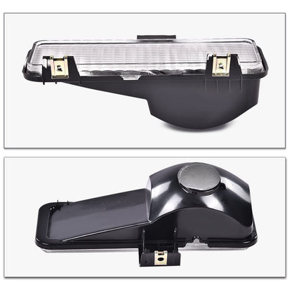 G-PLUS Front Turn Signal Light Assembly Compatible with 1981-1982 Chevy Suburban Fit Chevy Blazer PU Fit GMC Jimmy Suburban PU Driver Left Passenger Right Side Clear Lens Turning Signal Lights