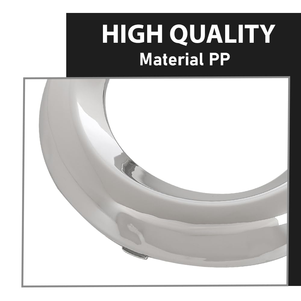G-PLUS Fog Light Lamp Bezel Trim Set Left & Right Compatible with Toyota RAV4 2009-2012 521280R030