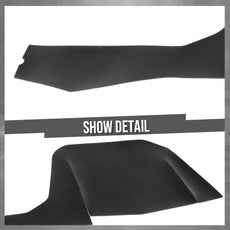 G-PLUS Fender Liner Pair for Oldsmobile Cutlass 442 1968-1972 Front Black Product Details