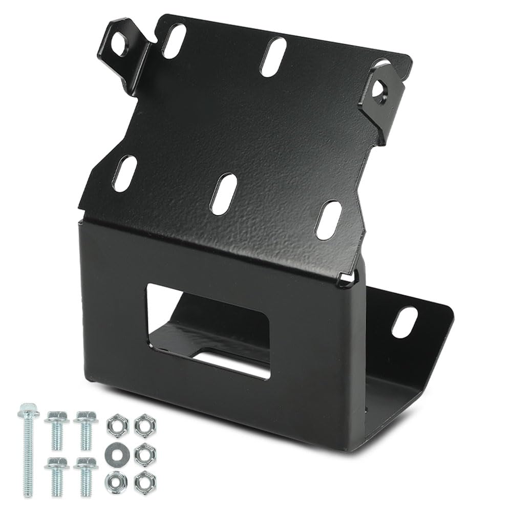 G-PLUS Winch Mount Plate Bracket Compatible with Honda Foreman TRX500 FE FM 2014-2019 TRX500