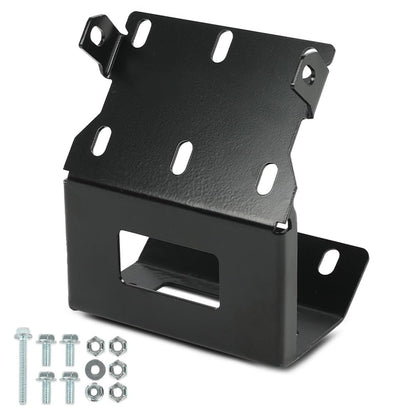 G-PLUS Winch Mount Plate Bracket Compatible with Honda Foreman TRX500 FE FM 2014-2019 TRX500