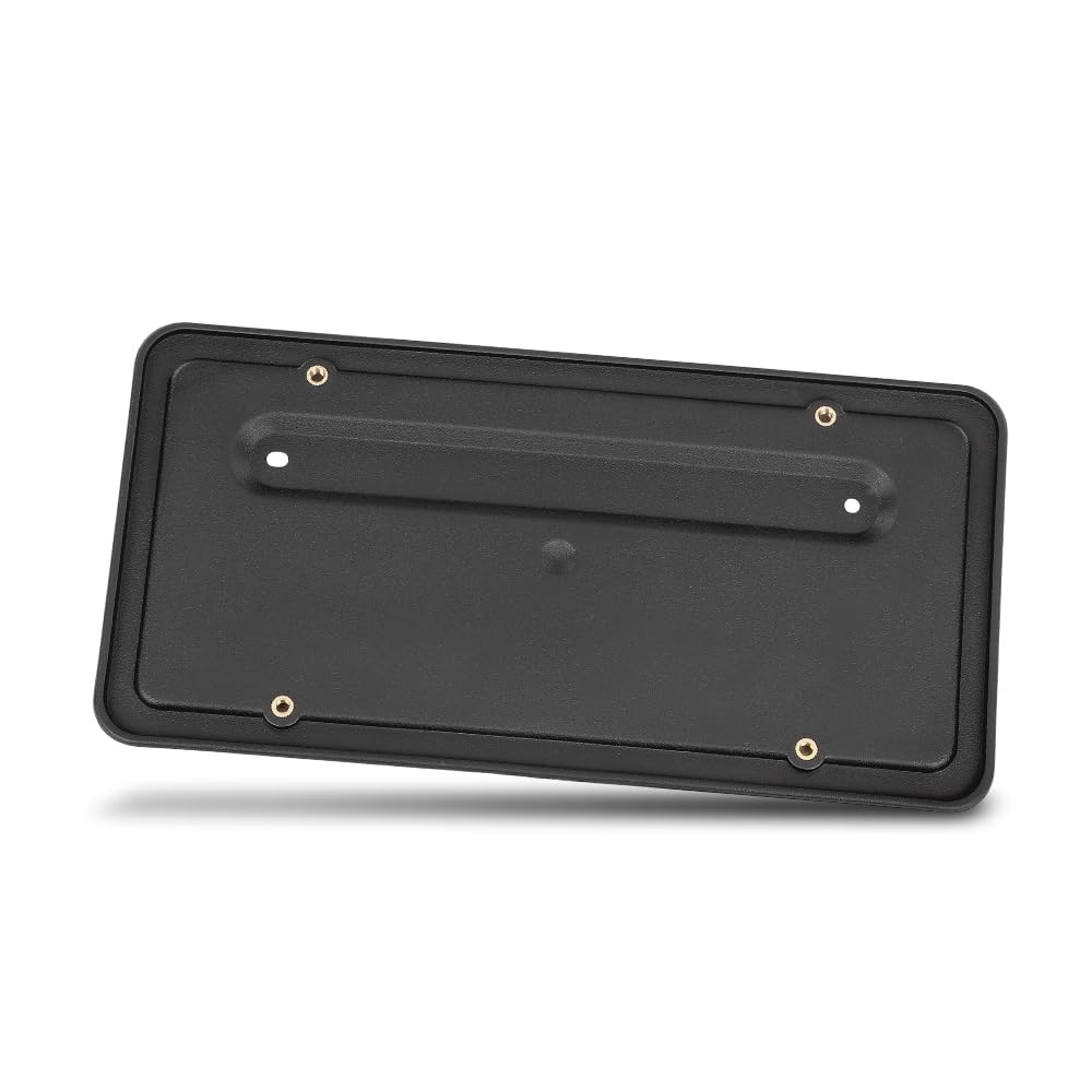 G-PLUS License Plate Bracket Frame Tag Holder Mounting Compatible with Tesla Model 3 Y 2021-2023 1096844-00-B, 109684400B Black