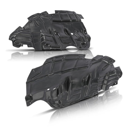 G-PLUS Right & Left Side Under Cover Engine Splash Shield Fit Toyota Camry Special Edition 2016 Fit Toyota Camry 2015 2016 2017 TO1228205, TO1228204,5144106220, 5144206210 Black