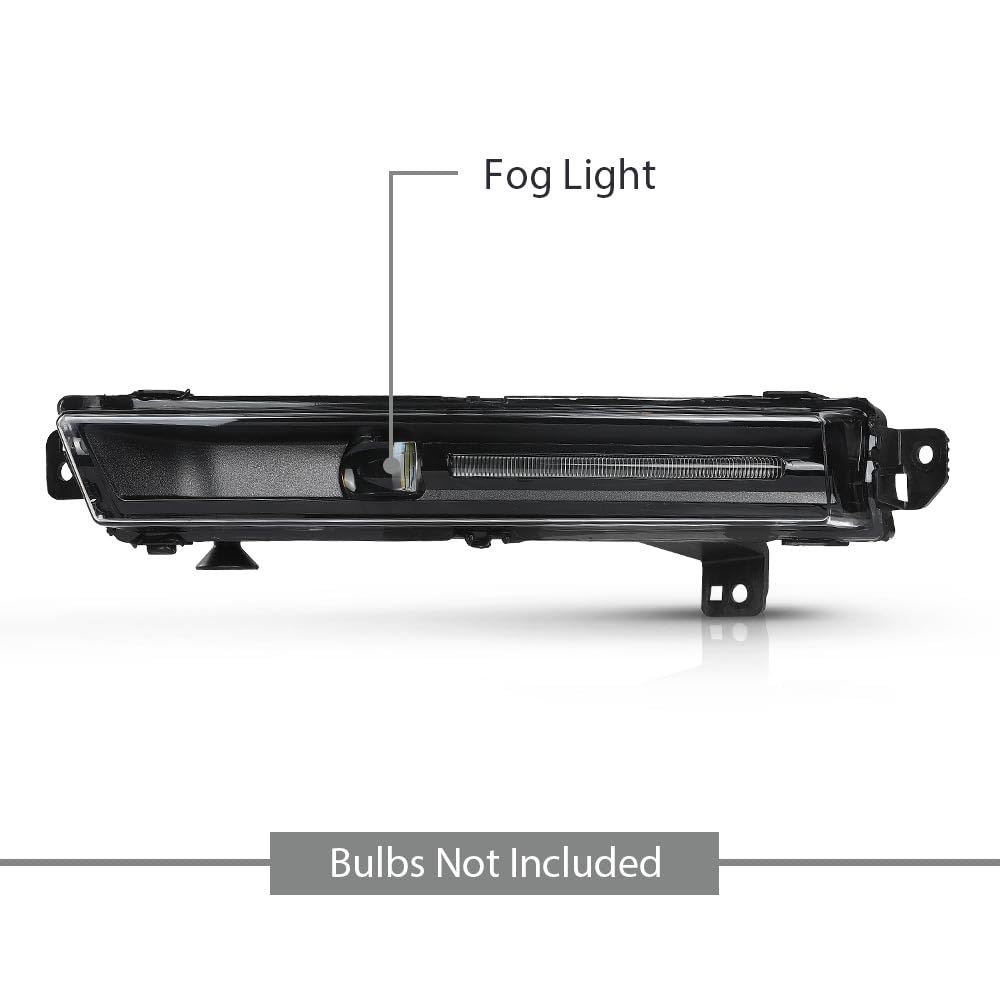 G-PLUS Fog Light Lamp Left Compatible with Land Rover Range Rover Sprt 2018-2022,Fit Land Rover Range Rover 2018-2021