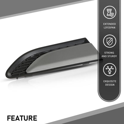 G-PLUS Right Fender Grille Trim Cover Compatible with Discovery Sport 2015-2016 LR058534