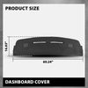 G-PLUS TPE Dash Cover Dashboard Compatible with Chevy & GMC Truck C/K 1500 1997-1999 Fit Chevy & GMC Truck C/K 2500/3500 1997-2000 Black
