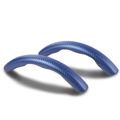 G-PLUS Universal 15" Steering Wheel Cover, Car Anti-skid Steering Wheel Cover 2pcs, Steering Wheel Grip Protector Compatible with Most Car, trucks, SUV, sedans (Blue)