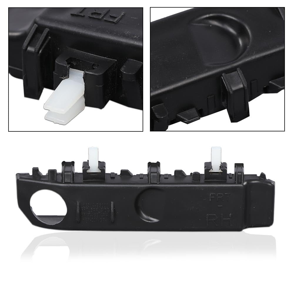 G-PLUS Front Bumper Bracket Left & Right Side Pair Compatible with Kia Forte, Forte5 & Forte Koup 2014 2015 2016 2017 2018 86513A7000, 86514A7000, KI1032102, KI1033102