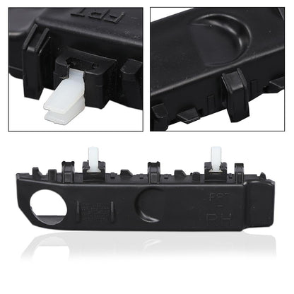 G-PLUS Front Bumper Bracket Left & Right Side Pair Compatible with Kia Forte, Forte5 & Forte Koup 2014 2015 2016 2017 2018 86513A7000, 86514A7000, KI1032102, KI1033102 Black Pair