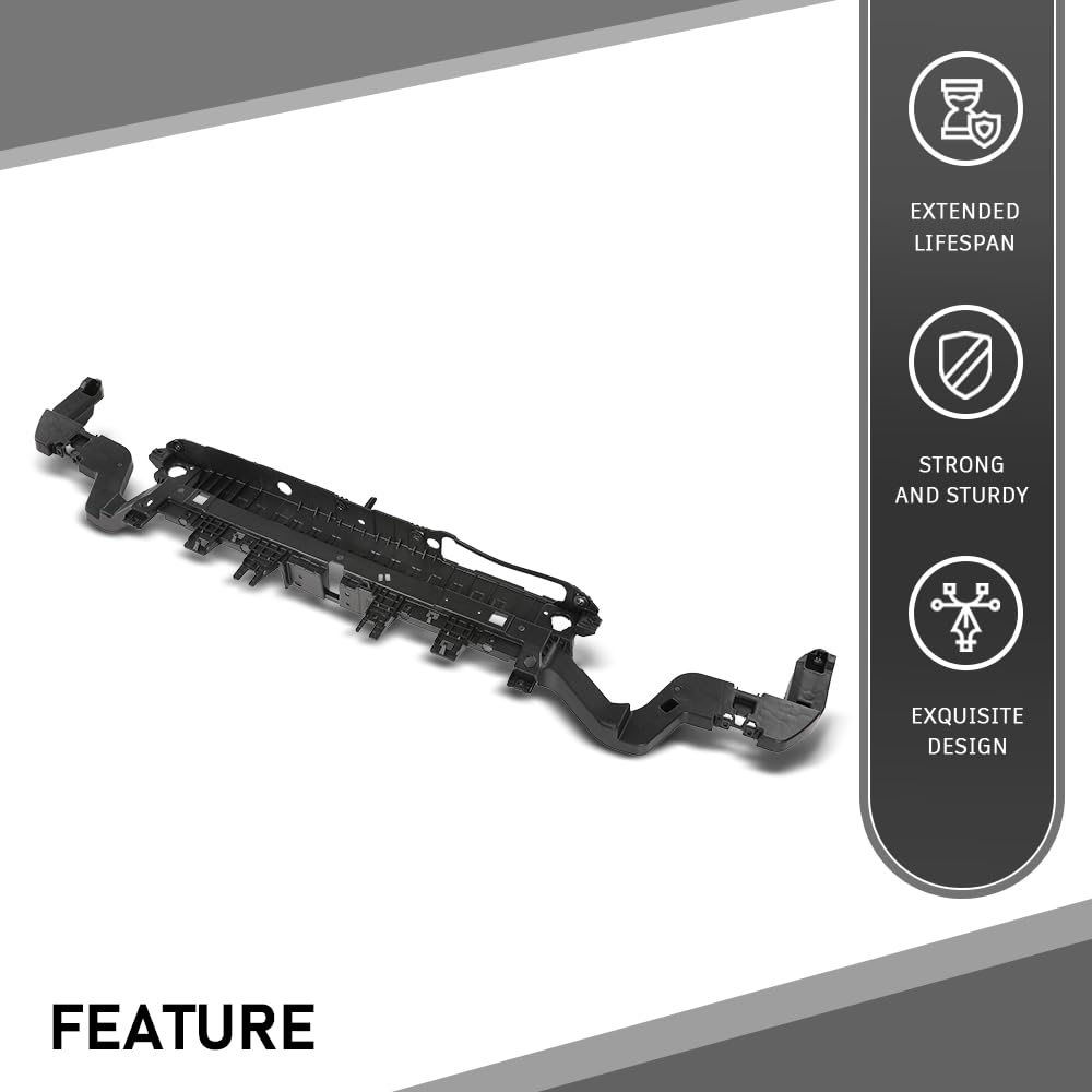 G-PLUS Upper Radiator Support Core, Compatible with Ford Edge ST-Line 2020-2024, Fit Ford Edge (submodel: SE, SEL, ST, Titanium) 2019-2024, KT4Z16138C, FO1225260