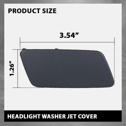 G-PLUS Headlight Headlamp Washer Nozzle Jet Cover Cap Compatible with Range Rover Sport 2014-2017