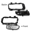 G-PLUS Front Bumper Fog Lights Fog Lamps & Wiring Harness Left&Right Side Compatible with Nissan Kicks 2017-2019 261508995A
