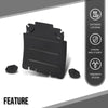 G-PLUS Wheelhouse Cover Compatible with BMW X1 E84 2008 2009 2010 2011 2012 2013 2014 2015 Black