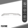 G-PLUS Rear Bumper Trim Lower Molding Compatible with Benz GLE550 GLE550e 4Matic 2016-2018 Fit Benz GLS450 GLS550 4Matic 2017-2019 1668857622, MB1144127 Silver