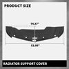 G-PLUS Radiator Support Cover Compatible with Cadillac XTS 2013-2017,Not Fit For Twin Turbo Model 64929DJ, GM1224122, 23205335 Black