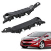 G-PLUS Front Left & Right Side 1pair Bumper Brackets Compatible with 2011-2016 Elantra (submodel: GL, GLS, L, Limited) 865143X000, 865133X000, HY1043107, HY1042107