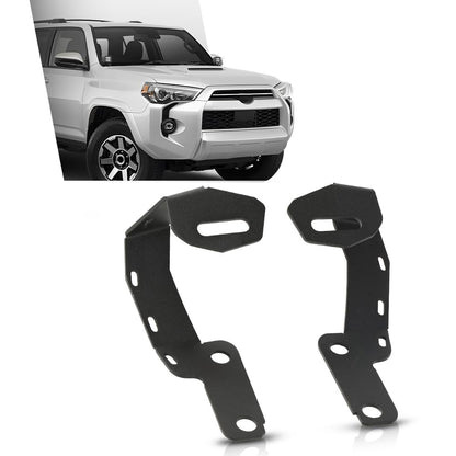 G-PLUS Hood Ditch Side LED Light Mount Brackets Pods Compatible with Toyota 4Runner 2009-2022,Fit Toyota Tundra 2007-2021