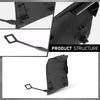 G-PLUS Rear Bumper Tow Eye Hook Cover Cap Compatible with Benz GLC 300 4Matic, Base 2.0L L4 2016-2019,Fit Benz GLC 43 for AMG 4Matic 3.0L V6 2017-2019 A2538850700
