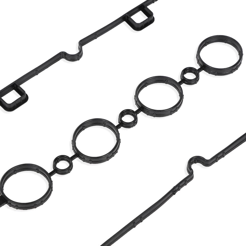 G-PLUS Valve Cover Gasket Set Fit for 2009-2011 Chevy Aveo Aveo5 1.6L/2011-2015 Chevy Cruze 1.8L/2012-2018 Chevy Sonic 1.8L L4/2009 Pontiac G3 Wave 1.6L L4/2008 Saturn Astra 1.8L L4