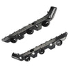 G-PLUS Front Bumper Supports Brackets Retainers Pair Compatible with 2016-2018 Nissan Sentra 622253YU0A 622253YU1A 622243YU0A 622243YU1A NI1032112 NI1033112