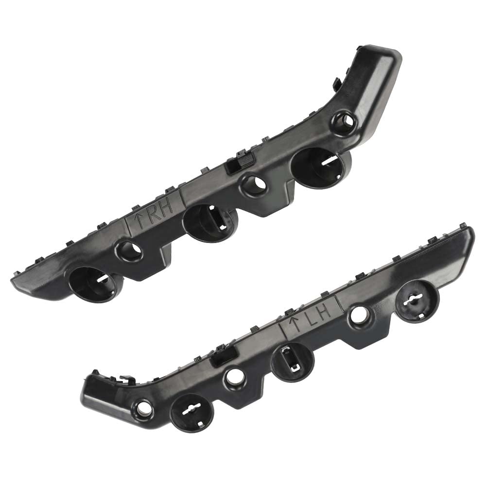 G-PLUS Front Bumper Supports Brackets Retainers Pair Compatible with 2016-2018 Nissan Sentra 622253YU0A 622253YU1A 622243YU0A 622243YU1A NI1032112 NI1033112