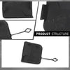 G-PLUS Rear Bumper Tow Eye Cap Hook Cover Compatible with Cadillac SRX 2010-2016 25777324 Black