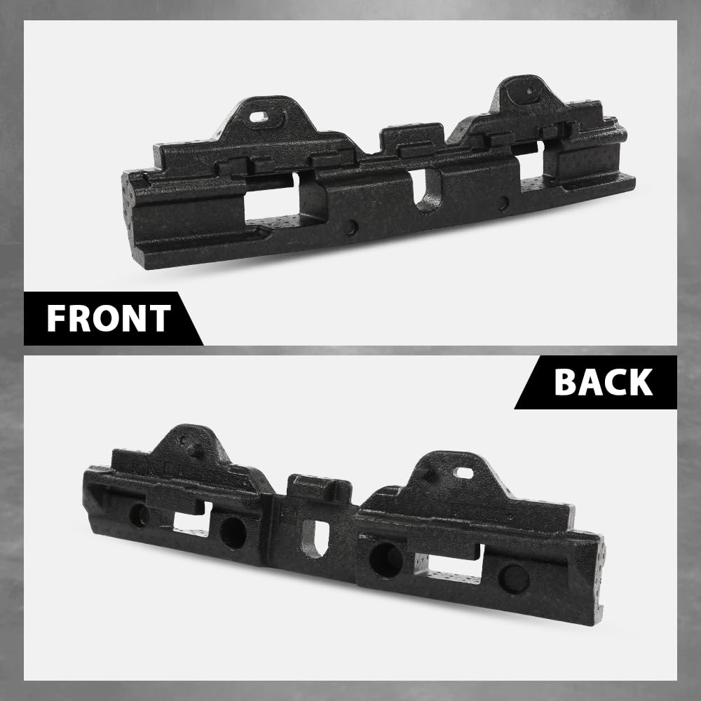 G-PLUS Front Bumper Impact Absorber Compatible with Jeep Grand Cherokee 2016-2021 Black 68328816AA