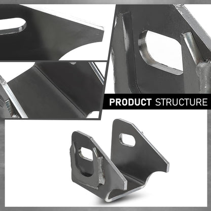G-PLUS Weld on Heavy Duty Lower Control Arm Mounts Compatible with Jeep Wrangler TJ 1997-2006,Fit Jeep Cherokee XJ 1984-2001