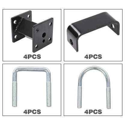G-PLUS 4 inch Full lift kit Compatible With EZGO Golf Cart Marathon Electric 1975-1993 22" Tires